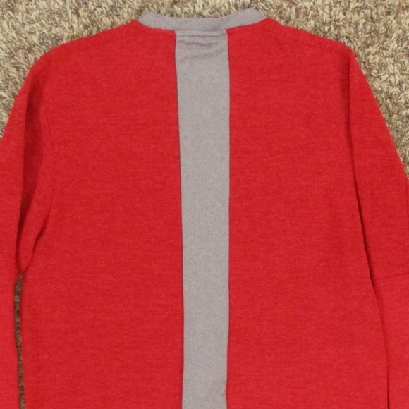 University Of Louisville Sweater Men's Small Red White Crewneck Adidas‎ Baseball - Picture 4 of 7